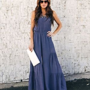 Strapless jumpsuit